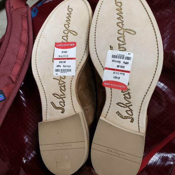Salvatore Ferragamo suede shoes